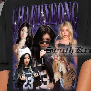 Retro Chaeryeong 90er Jahre Shirt, Chaeryeong Fan Tees, Chaeryeong Vintage Shirt, Chaeryeong Tshirt, Kpop Shirt, Kpop Merch, Kpop Geschenk zum Geburtstag