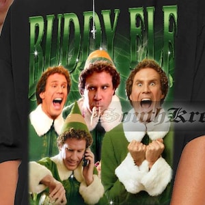 Limited Buddy Elf Vintage T-Shirt, Buddy Elf Fan Tees, Retro Buddy Elf Shirt, Buddy Elf Homage Tshirt, Buddy Elf Sweater, Buddy Elf Merch