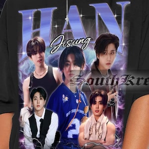 Limited Han Jisung Vintage T-Shirt, Han Jisung Fan Tees, Han Jisung Bootleg Tees, Han Jisung Retro Shirt, Kpop Shirt, Kpop Gift, Kpop Merch