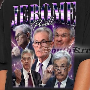 Retro Jerome Powell 90s Shirt, Jerome Powell Fan Tees, Jerome Powell Bootleg Shirt, Jerome Powell Vintage T-Shirt, Jerome Powell Gift Merch