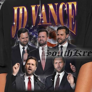 Limited JD Vance Vintage Tshirt, JD Vance Retro Shirt, JD Vance Bootleg Tees, Jd Vance Homage Tshirt, Jd Vance Gift Merch, Jd Vance Fan Tees