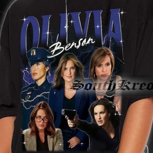Limited Olivia Benson Unisex Shirt for Man and Woman 90s