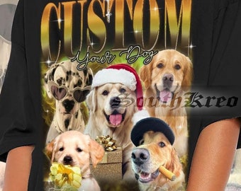 Custom Bootleg Rap Tee, Custom Dog Bootleg Shirt, Custom Pet Shirt, Graphic Tee 90s, Custom Your Own Bootleg #tpc