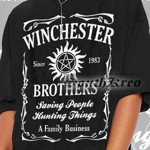 Limited Winchester Brothers Unisex Shirt For Man and Woman 90s