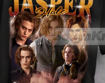 Jasper Hale uniseks shirt voor man en vrouw jaren 90, Jasper Hale fan Tees, Jasper Hale retro shirt, Jasper Hale trui, Jasper Hale cadeau