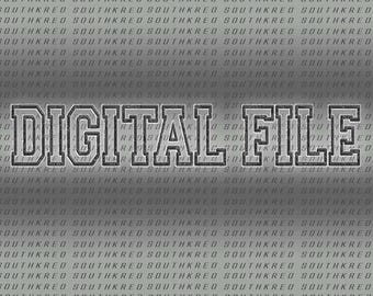 Digital File Only / Custom File