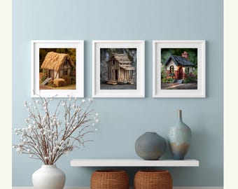 Drei kleine Schweinchen druckbare Kunst