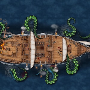 'Ultimatives Fantasy Map Bundle---100 hochauflösende Maps für D&D+VTT | Tag/Nacht, Wald, Dungeon, Schnee, Wüste + Mehr!!!