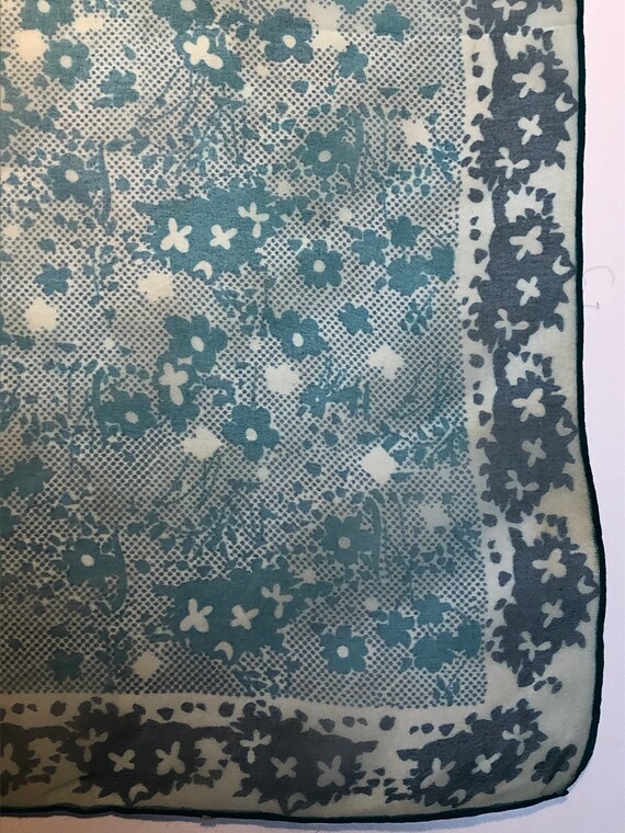 silk Vintage Vera scarf Vera Neumann 1960s square