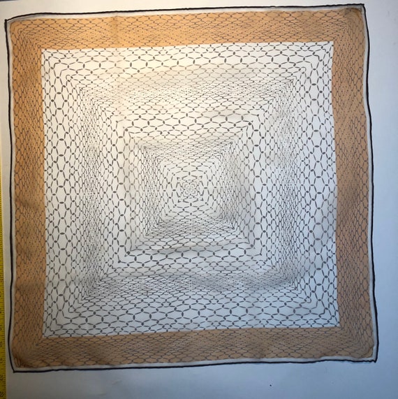 silk Vintage Vera scarf Vera Neumann 1960s square