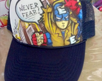 Blank Trucker Hat With White Front | Etsy