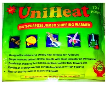 UniHeat 72+ or 40+ Hour Plant Shipping Heat Pack