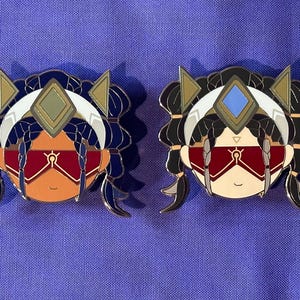 Clear Water / Jeht Eremite Enamel pin