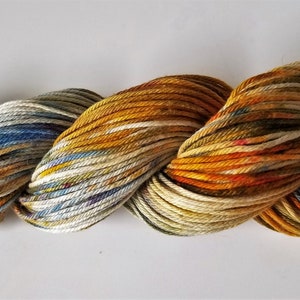 Rough Rider 100% Organic Cotton, Hand Dyed, Sport Weight, Speckled Yarn image 3