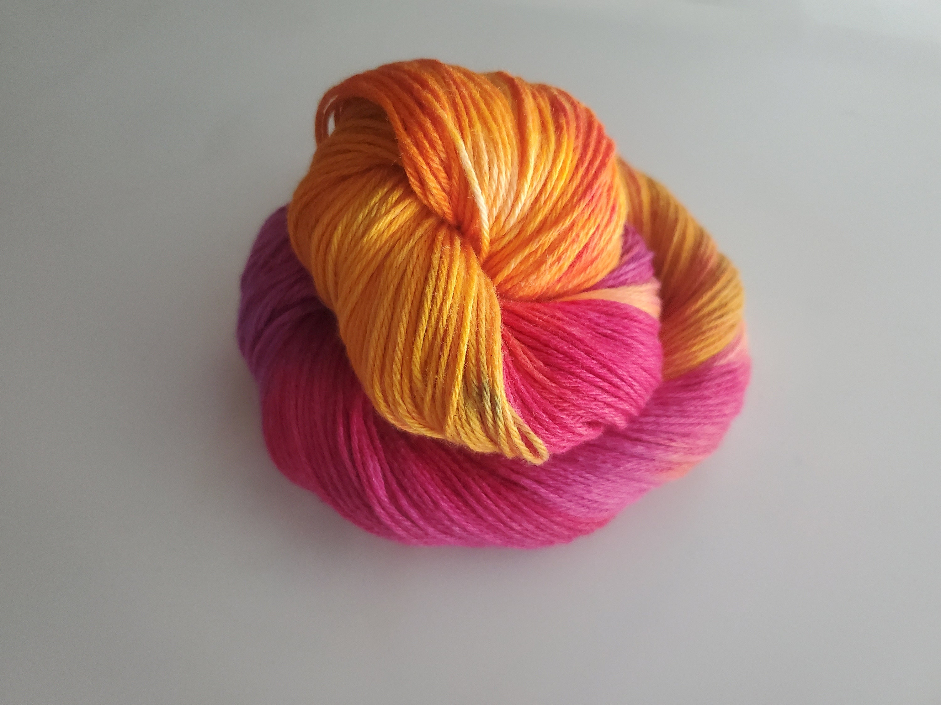 Pumpkin Hunting 100% Organic Cotton Yarn Hand Dyed Sport | Etsy