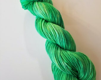 Meadow- 100% Organic Cotton, Hand Dyed, Worsted Weight, Hand Painted Yarn