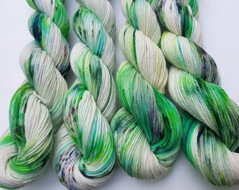 Celtic- 100 Cotton, Hand Dyed, Speckled, Variegated Yarn