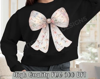 Coquette Bow PNG Trendy Coquette png Soft Girl Aesthetic Coquette Clipart Trending png Coquette Room Decor Gift for Mom Sweatshirt png Print