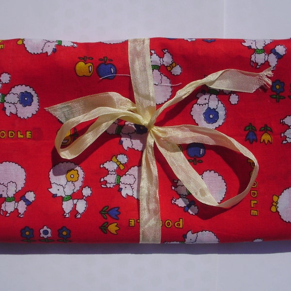 1 Yard - Oodles Of Poodles - Vintage Fabric