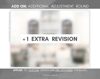 TILLÄGGSTJÄNST, + 1 extra revidering, Fördesignat rum, Anpassad online-inredning, Moodboard, Inköpslista, Möbellayoutplanritning