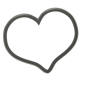Heart 1 Cookie Cutter