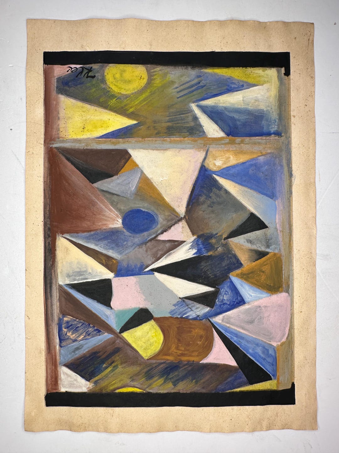 Daniel Humair - Composition II - Lithographie originale signée et
