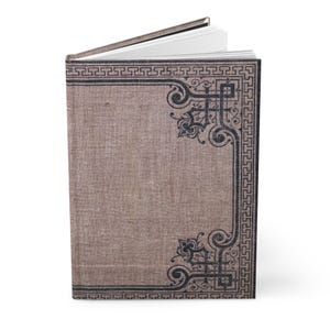 Tarot Tagebuch - Hardcover Journal Matt, altes Buch Cover Design, Trauer & Affirmation Journal, Geschenk für Schriftsteller, Notizbuch für Tarot Leser,