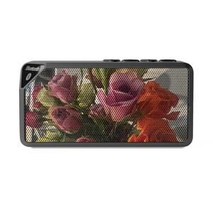 Bluetooth-Lautsprecher, Floraler Bluetooth-Lautsprecher, Blumendesign-Lautsprecher, tragbarer Lautsprecher, kabelloser Lautsprecher für Musikliebhaber