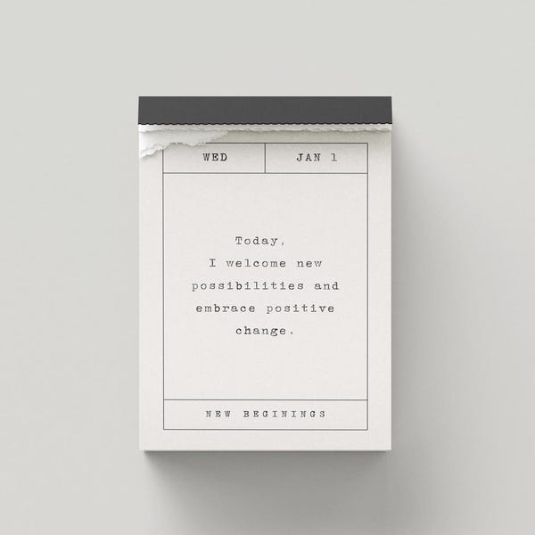2025 Tear Away Calendar Etsy