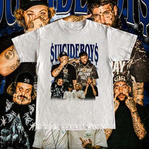 Vintage Suicideboys T-Shirt - Custom G59 Design, US Cotton White