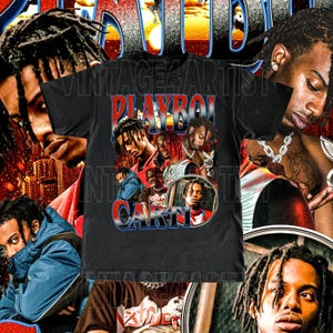 Vintage Playboi Carti Shirt - Individuelles Vintage Design, Die Lit, Whole Lotta Rot, Rapper High Quality Tee, Opium Fan Merchandise