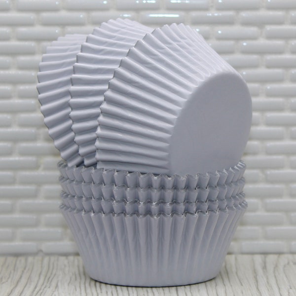 White Foil Cupcake Liners Etsy