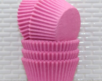 Pastel Pink Designer Heavy Duty Cupcake Liners (Qty 32) Pink Cupcake Liners, Pink Baking Cups, Pink Muffin Cups, Cupcake Liners, Baking Cups