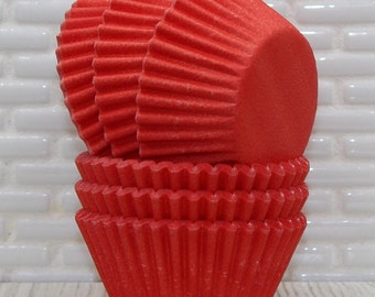 Mini Red Cupcake Liner (Qty 50) Mini Red Baking Cups, Mini Cupcake Liners, Mini Baking Cups, Red Cupcake Liners, Red Baking Cups
