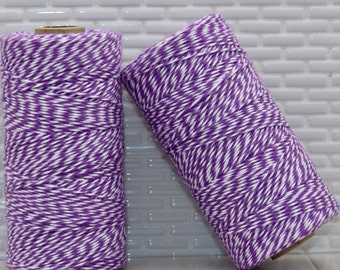 Lilac Bakery Twine by The Twinery (1 Roll) Lilac Bakers Twine, Lilac Deli Twine, Lilac Stationary Twine, Lilac Crafting Twine, Lilac Twine