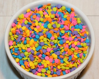 Neon Confetti Sprinkle Mix (4 oz) Neon Confetti Sprinkles, Cupcake Sprinkles, Cupcake Toppings, Ice Cream Sprinkles, Ice Cream Toppings