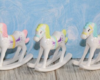 Rocking Horse Cake Decoration - Rocking Horse Cake Topper, Rocking Horse Party Decoration, Rocking Horse Craft Supply, Rocking Horse