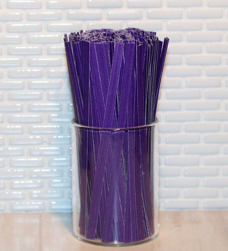 4 White Twist Ties qty 100 4 Inch White Twist Ties 4 Etsy