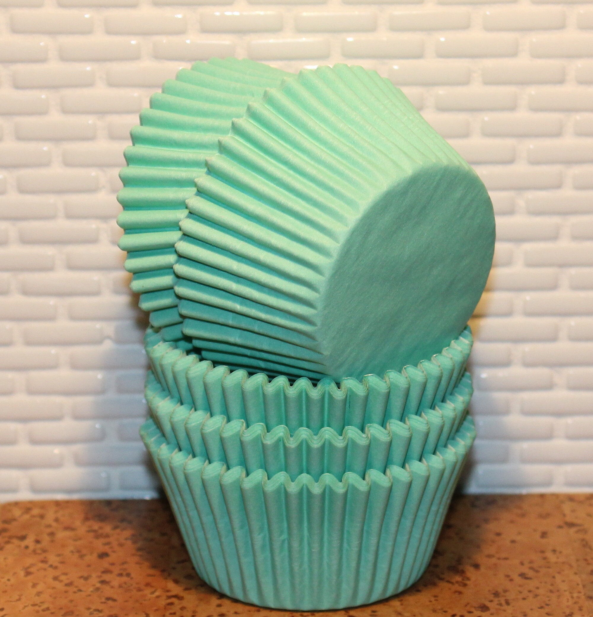 NEW Mint Green Heavy Duty Cupcake Liners Qty 32 Mint Green Etsy