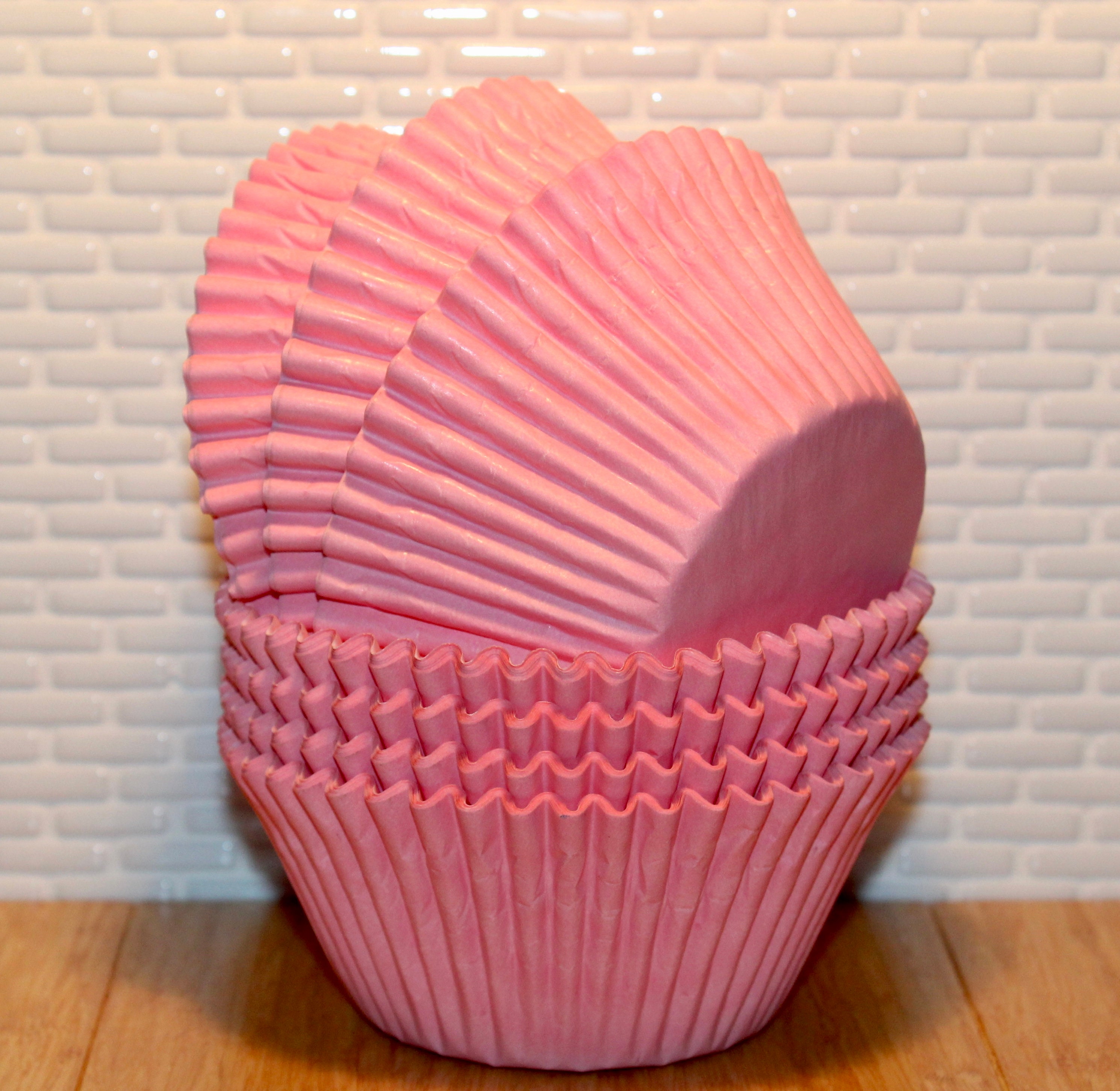 Jumbo Lt Pink Cupcake Liners Qty 30 Jumbo Pink Cupcake Etsy