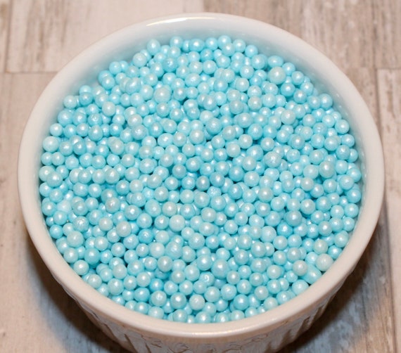 Blue Sugar Pearls (3 Oz.) Blue Sugar Pearls, Mini Blue Pearls, Edibles Blue  Pearls, Edible Pearls, Edibles, Cupcake Toppings, Cake Toppings