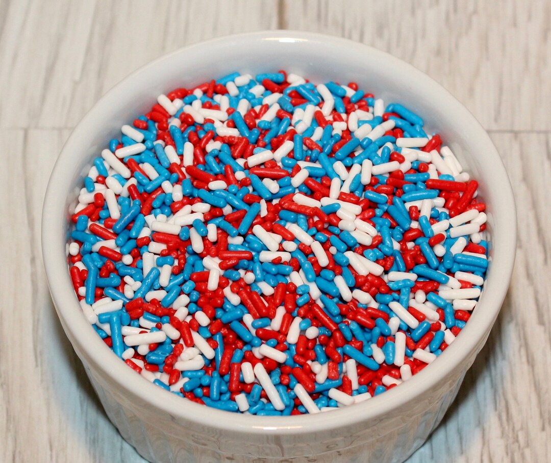 Patriotic Jimmie Sprinkles 4 Oz Americana Jimmie Sprinkle Etsy