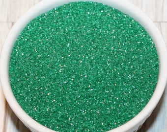 Green Sanding Sugar CK (4 oz) Green Sanding Sugar, Sanding Sugar, Cupcake Toppings, Cookie Toppings, Donut Toppings, Ice Cream Topping