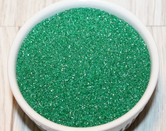 BULK Green Sanding Sugar CK (1 lbs) Green Sanding Sugar, Sanding Sugar, Cupcake Toppings, Cookie Toppings, Donut Toppings, Ice Cream Topping