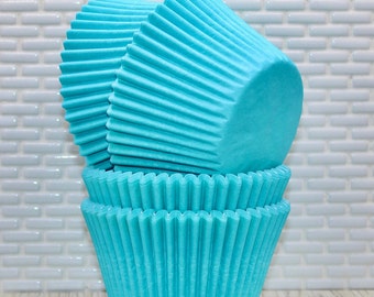 Jumbo Blue Swirl Heavy Duty Cupcake Liners 20 Qtyjumbo Blue Swirl  Greaseproof Muffin Cups, Jumbo Blue Baking Cup, Jumbo Blue Cupcake Paper 