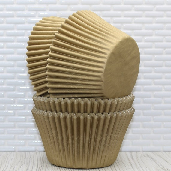 Jumbo Cupcake Liner Jumbo Muffin Pan Liners Jumbo Gold Heavy Duty