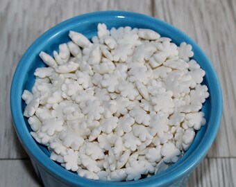 Snowflake Cupcake Sprinkles (4 oz) Snowflake Cake Sprinkles, Snowflake Sprinkles, Snowflake Quins, Snowflake Ice Cream Sprinkles, Sprinkles