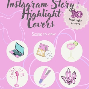 30 Instagram highlight cover (PINK)