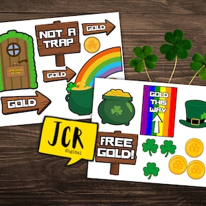 Koboldfalle Kit - St. Patrick&#39;s Day DIY Handwerk, Goldmünzen, Regenbogen & mehr!