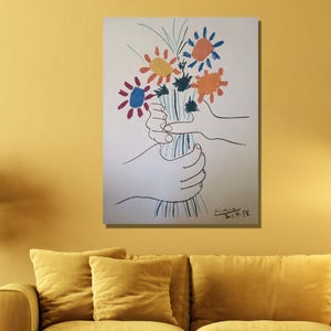 Pablo Picasso Art, Picasso Canvas ,Picasso Print Arts, Fine Reproduction,  Beautiful Wall Decor, Oversize Print,Fine Art Print, Wall Art